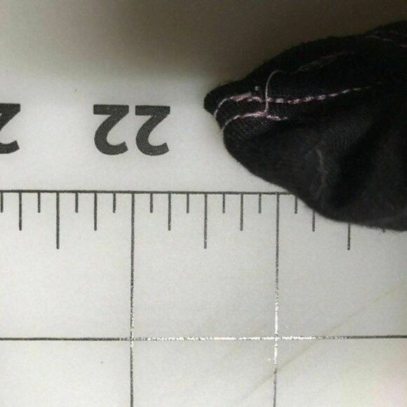 Long Vest Duster Black and Pink Stitching Y - Picture 7 of 11